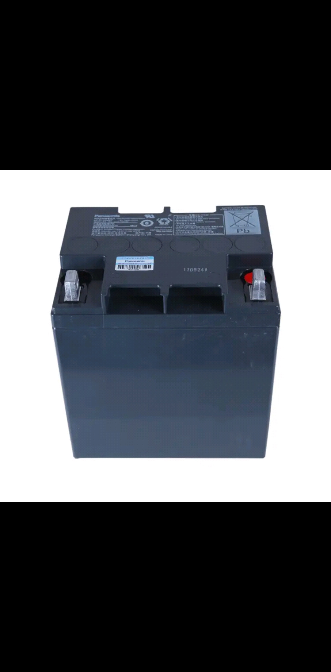 松下（Panasonic）UPS电源电池LX-P1224ST免维护铅酸蓄电池12V24AH 松下,蓄电池,免维护电瓶,代理上报价,总经销报价