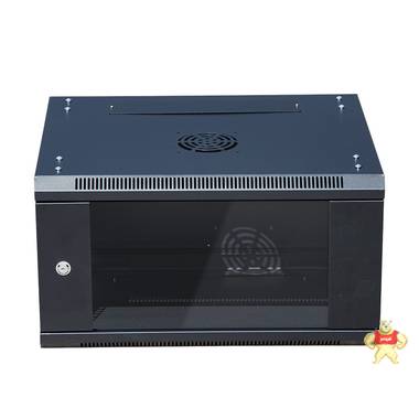 宁波美度机柜600*450墙柜 厂家直销黑色挂墙式6u网络服务器小机柜 