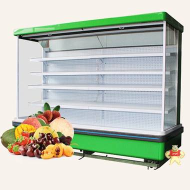 SCLF5-A分体风幕柜超市风幕柜保鲜柜冷藏水果柜果蔬柜2.5米 