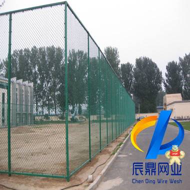 篮球场勾花护栏 pvc球场护栏 按客户要求加工定做 辰鼎护栏网 