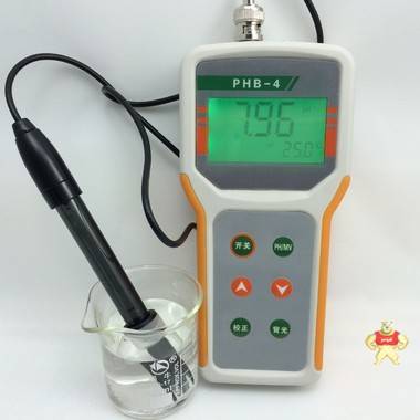 PHB-4 便携式PH计 污水现场酸碱值快速测试 PH值测试仪 酸度计 便携式PH计,便携式酸度计,工业PH计,PH值测试仪,手持酸度计