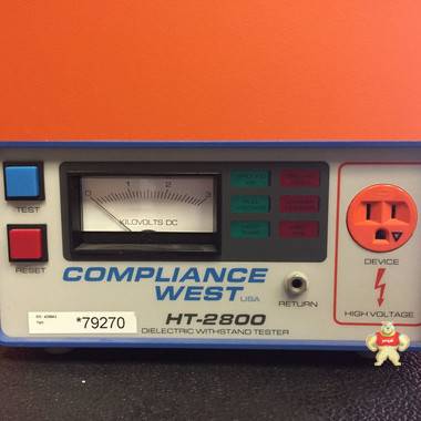 Compliance West HT-2800, 0 to 2800 VDC, 0 to 5 mA  议价 