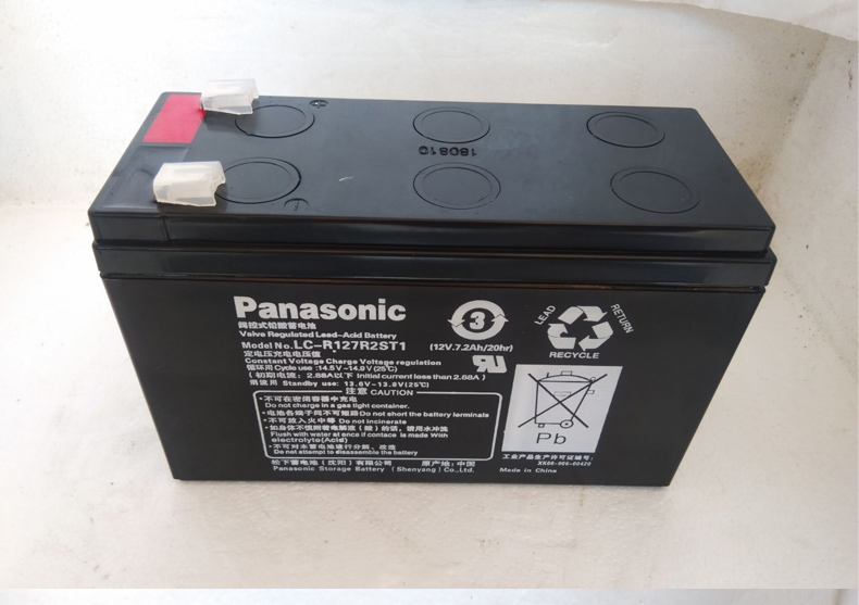 松下蓄电池LC-P12100ST 12V100AH铅酸免维护阀控式电池原装正品