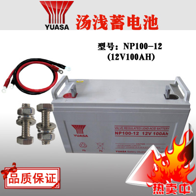YUASA/汤浅蓄电池NP100-12 12V100AH阀控式密封免维护现货包邮