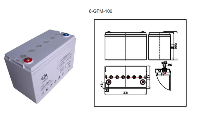 双登蓄电池6-GFM-100双登蓄电池12V100AH 应急电源***铅酸蓄电池 