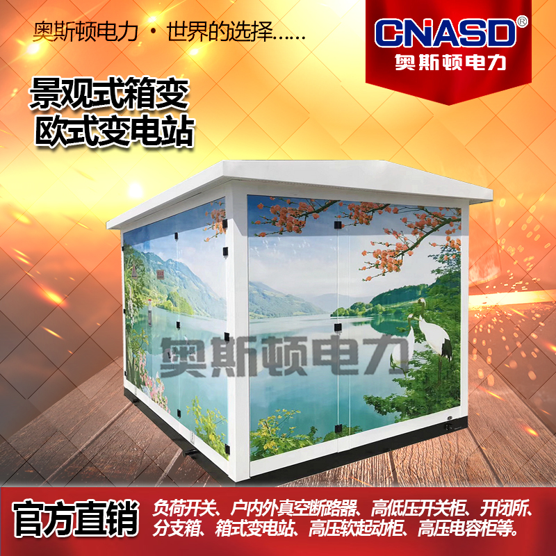 美式箱式变电站 成套预装式箱变 欧式箱变 成套电气 