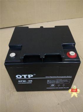 OTP 6FM-100 12V100AH铅酸免维护蓄电池EPS/UPS电源/直流屏/光伏/太阳能路灯专用 