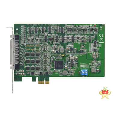 研华PCIE-1810-AE 800KS/s,12位,16通道PCI Express总线多功能卡 