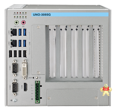 研华UNO-3085G-D44E无风扇嵌入式工控机带5个PCI拓展槽i7处理器 研华研祥工控专卖店 