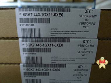 西门子CP443-1 2个IE交换器通信处理器6GK7443-1EX30-0XE0 6GK7443-1EX30-0XE0