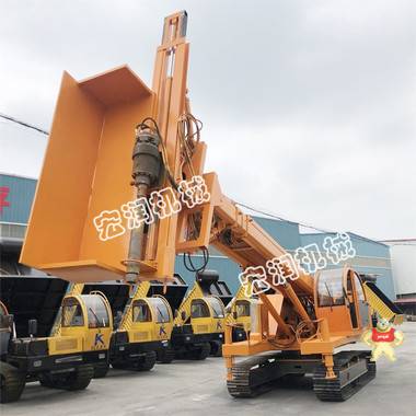 ***錨固履帶鉆機 ?履帶式護坡樁機 ?路基錨固鉆機 