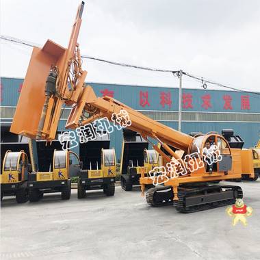 ***錨固履帶鉆機 ?履帶式護坡樁機 ?路基錨固鉆機 