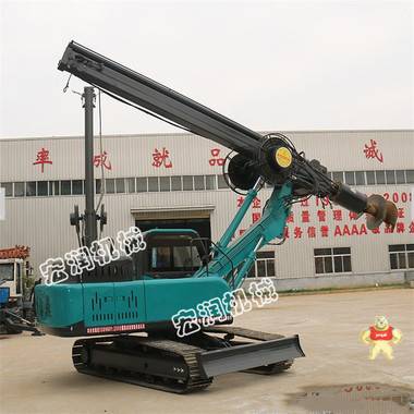大孔徑打樁機(jī) 15米旋挖鉆機(jī) 小型行走式旋挖打樁鉆機(jī)價(jià)格 