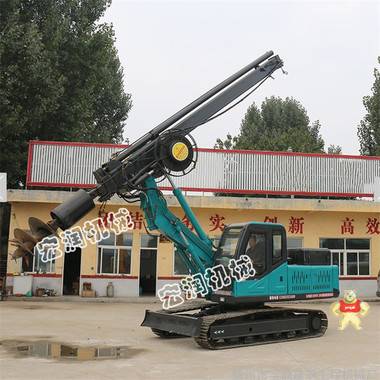 大孔徑打樁機(jī) 15米旋挖鉆機(jī) 小型行走式旋挖打樁鉆機(jī)價(jià)格 