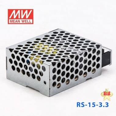 原装正品台湾明纬电源RS-15-3.3 15W 3.3V3A 单路输出明纬开关电源 明纬电源,明纬开关电源,台湾明纬,MEAN WELL,MW电源