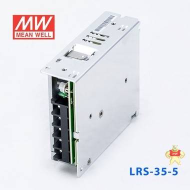 LRS-35-36 36W 36V1A单路输出超薄型低空载损耗明纬开关电源 明纬开关电源,明纬电源,明纬电源官网,MEANWELL,LRS-35-36
