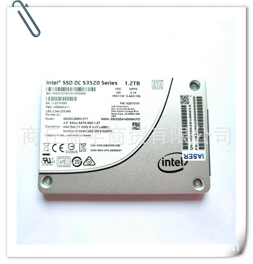 浪潮服务器1.2T MLC SSD硬盘2.5NF8460M3NF5280M4硬盘960G1.6T 