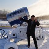 諾泰克廠家造雪設(shè)備 室內(nèi)小型滑雪場人工造雪機(jī)