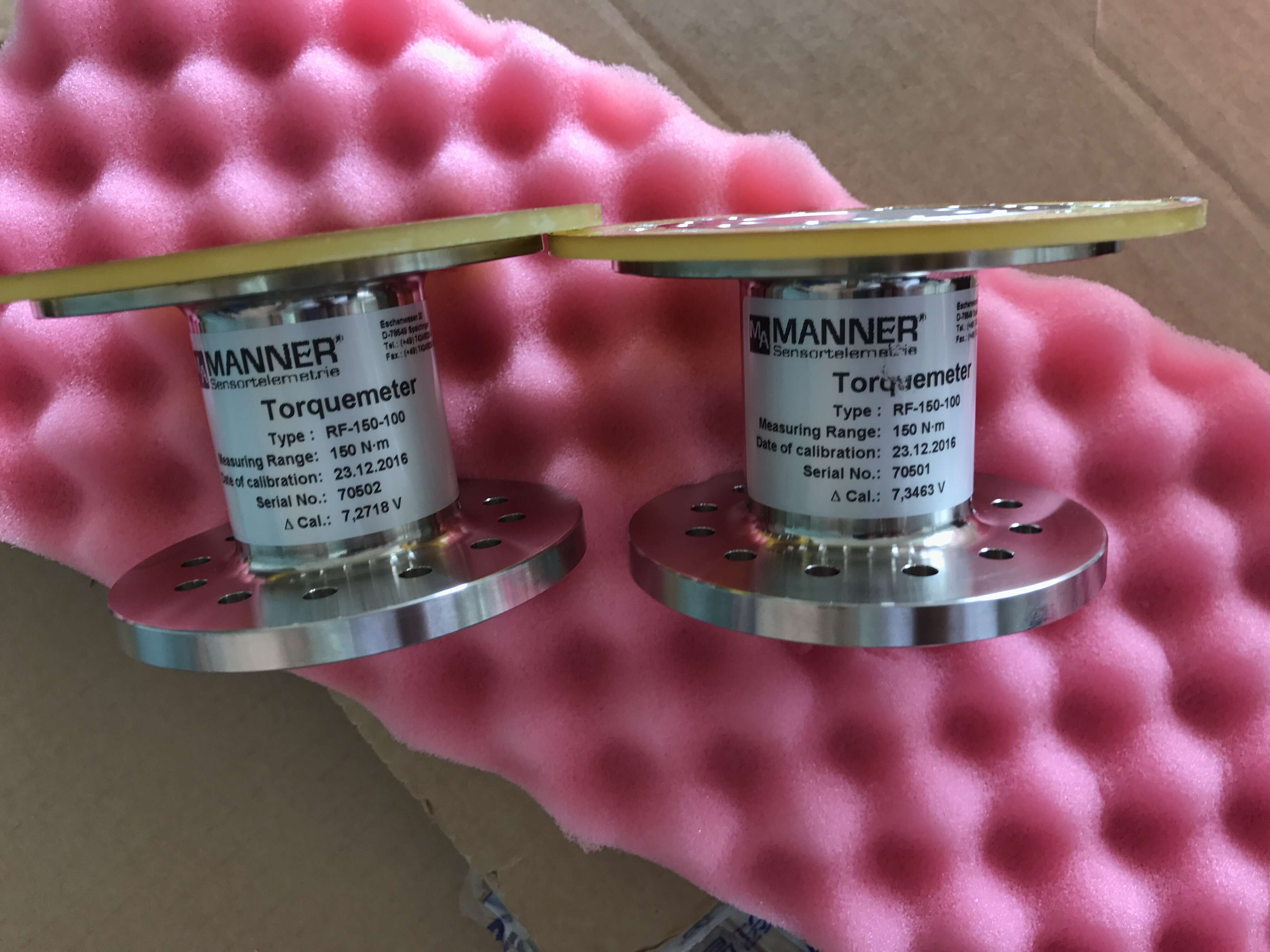 MANNER MW_0.5KNM_0.05_6.3_S21000 扭矩传感器