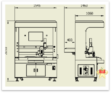 威准+IVS-6021+智能视觉点胶机 台面300*400