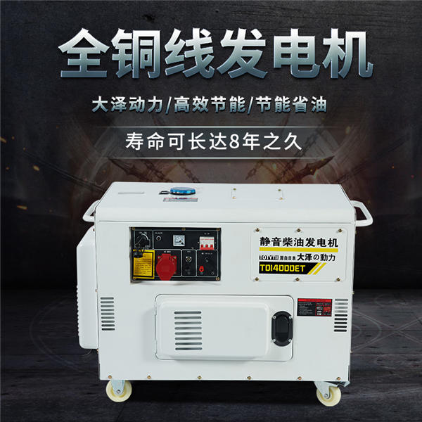 12kw单相220V柴油发电机