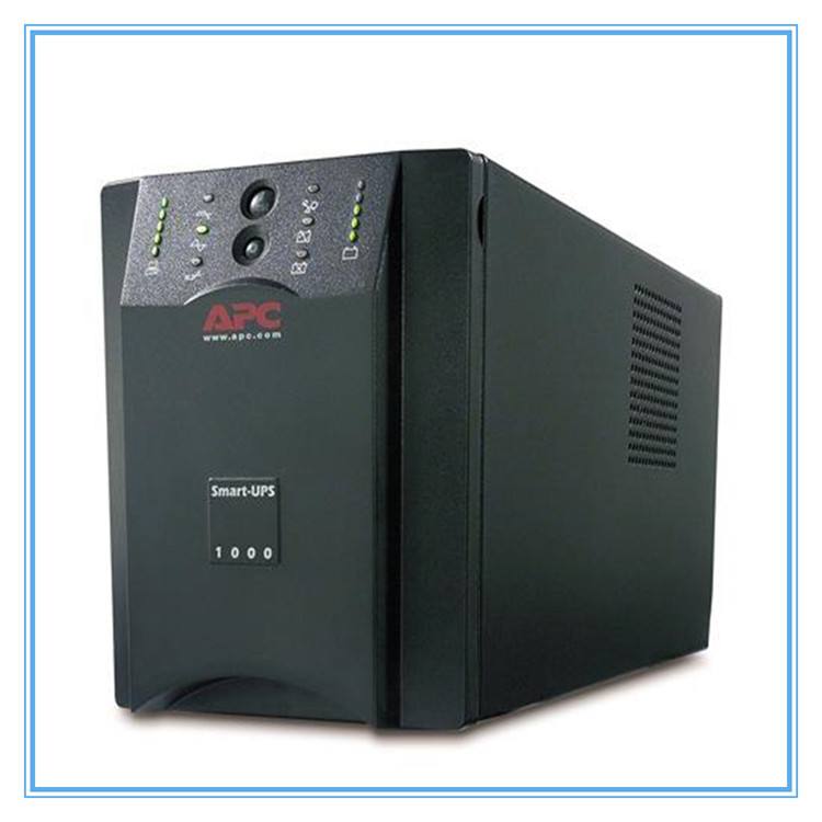 施耐德APCUPS电源SUA1000UXICH/1000VA/800W/长延时主机需外接蓄电池/APCUPS不间断电源