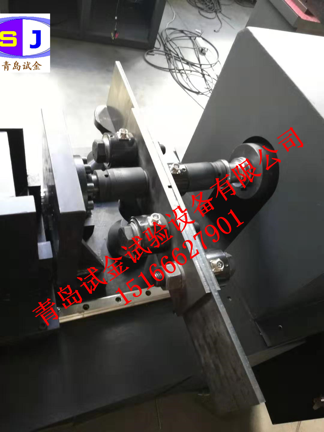 青岛试金厂家直销 滑移板紧固方法  滑移板电动紧固机 YH-24-JG   滑移系数检测仪紧固装置 