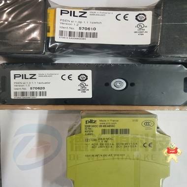 德国PILZ安全继电器570610+570620=570600 