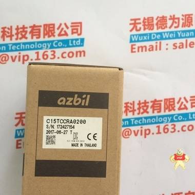 新品日本山武AZBIL温控器C15TCCRA0200原装 