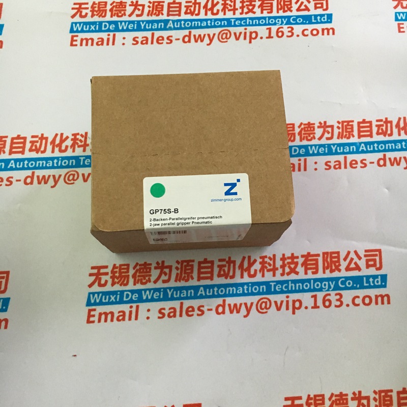 新品德国ZIMMER sommer气缸GP75S-B原装供应中