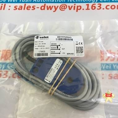 新品意大利SELET賽力特傳感器B50EN187V03原裝供應(yīng) 