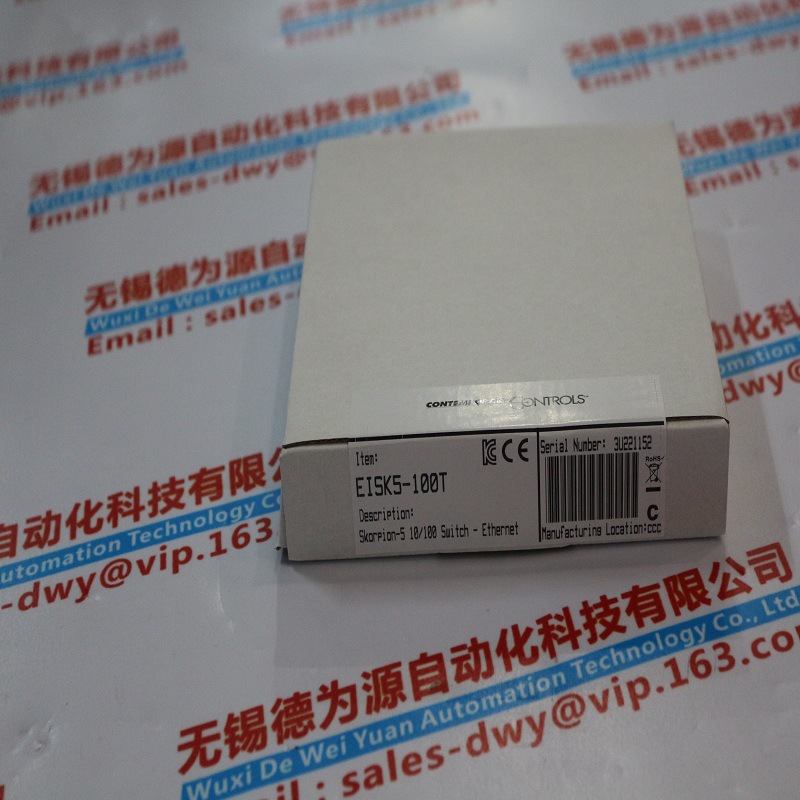 新品美国CONTEMPORARY CONTROLS交换机EISK5-100T原装供应中