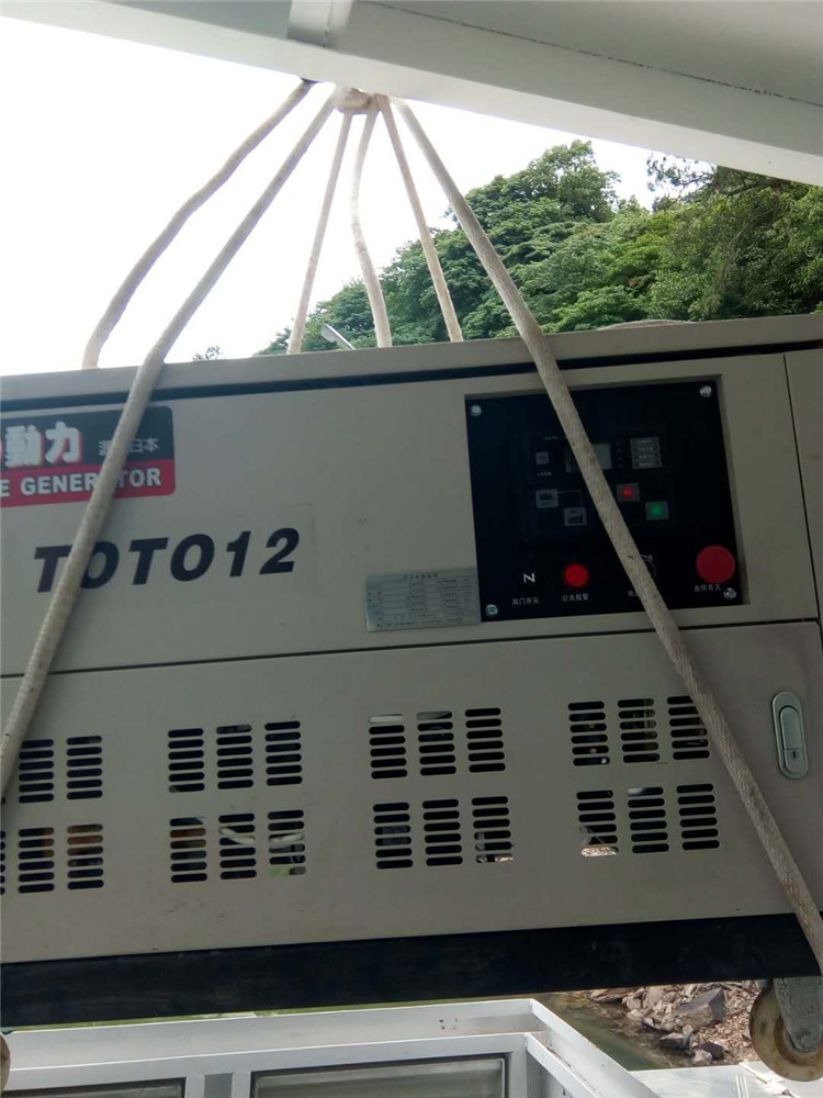 TOTO12静音12kw汽油发电机 