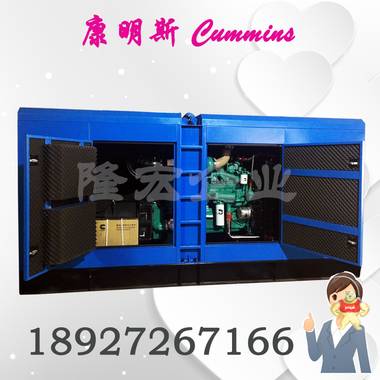 静音型250KW重庆康明斯发电机组 柴油发电机 工厂直销