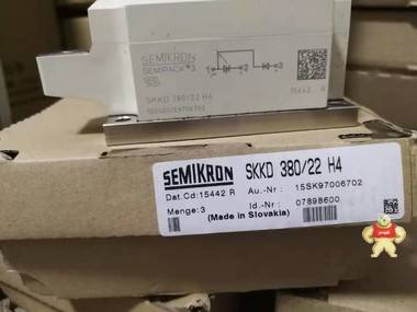 SKKD 380/22 H4西门康模块原装现货,可开增税 