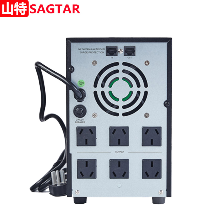 美国山特SAGTAR不间断UPS电源MT2000/1200W 后备式