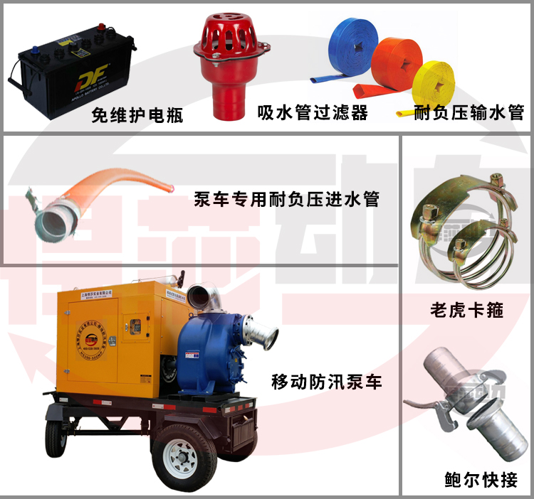 发电排水泵车，移动式防汛抢险排涝泵车可定制 