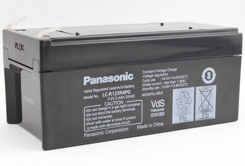 Panasonic/松下蓄电池LC-P122R2蓄电池12V2.2AH 直流屏 应急照明