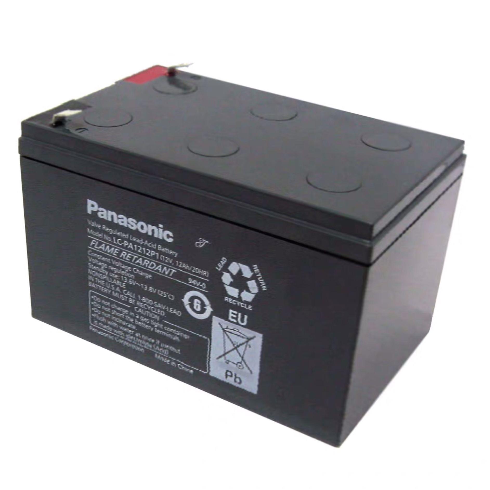 Panasonic/松下蓄电池LC-P1212蓄电池12V12AH 直流屏 应急照明