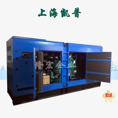 厂家直销 静音型 250KW 上海凯普 发电机组 312.5KVA 柴油发电机 