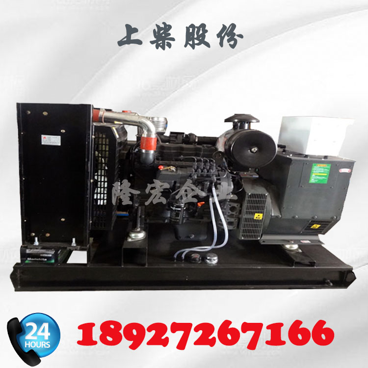 厂家直销230KW上柴股份发电机组 柴油发电机 