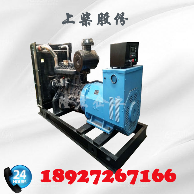 厂家直销230KW上柴股份发电机组 柴油发电机 