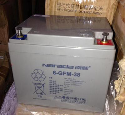 Narada南都蓄电池6-FM-24 南都12V24AH 基站通 UPS 直流屏