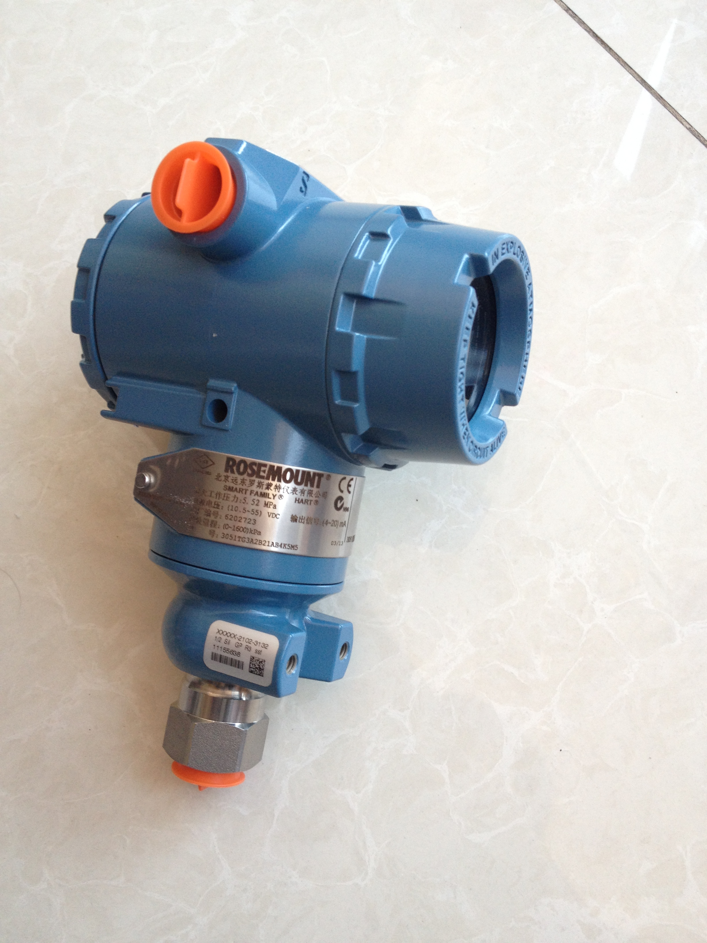 正品罗斯蒙特压力变送器3051TG压力变送器3051TG压力传感器 罗斯蒙特3051TG