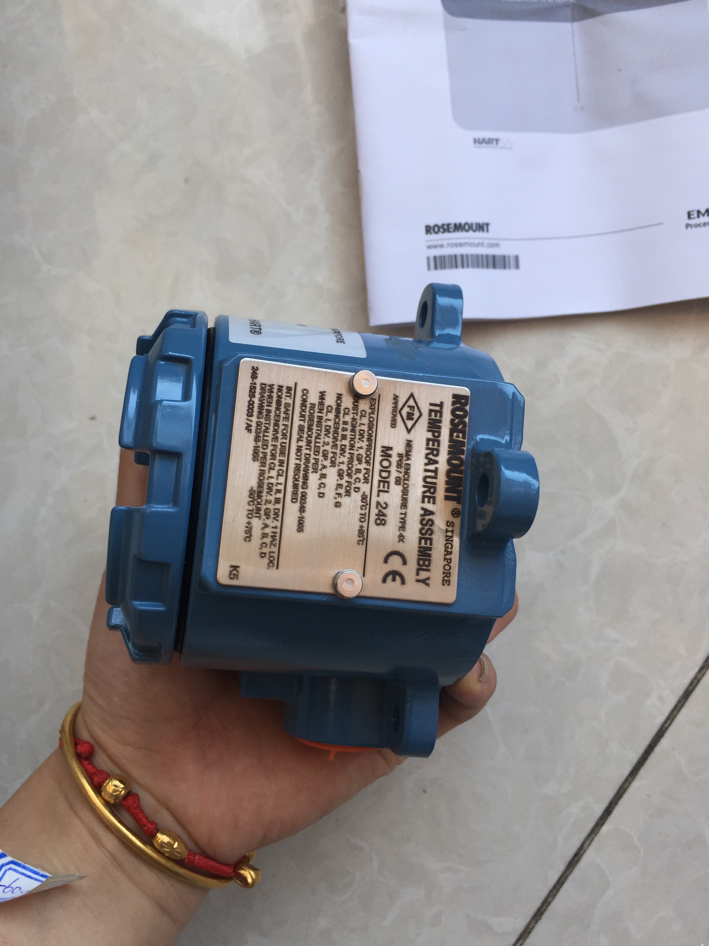 原装正品罗斯蒙特温度变送器 248防爆温度变送器 248HAK5U2NS 罗斯蒙特温度传感器 一体化温度变送器