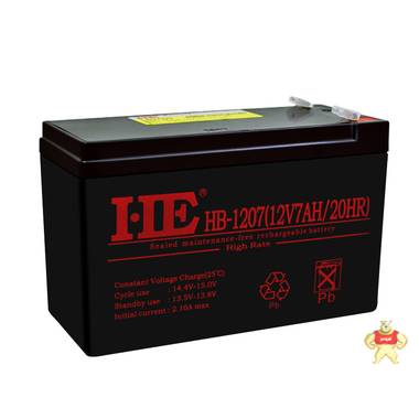 HE蓄电池HB-1207 HE 12V7AH UPS蓄电池 门禁 电梯 消防设备 HE 蓄电池,12V7AH,铅酸蓄电池,HB-1207,免维护蓄电池