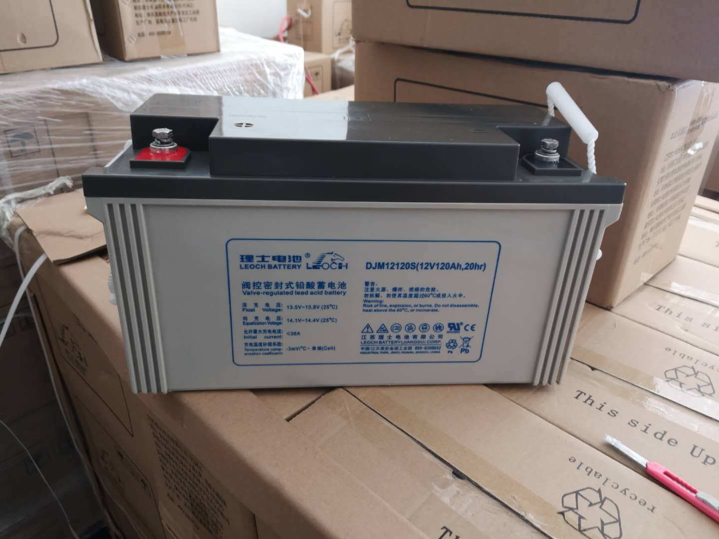 理士蓄电池DJM12100S 理士12V100AH免维护蓄电池 UPS EPS电源通信电源专用电瓶