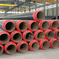 小区供暖聚氨酯保温钢管  预制直埋保温钢管生产厂家