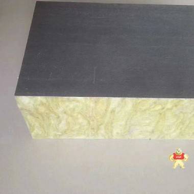 改性聚氨酯岩棉复合板厂家 改性聚氨酯岩棉板,改性岩棉复合板,聚氨酯岩棉复合板,岩棉板,柔性毡复合岩棉板