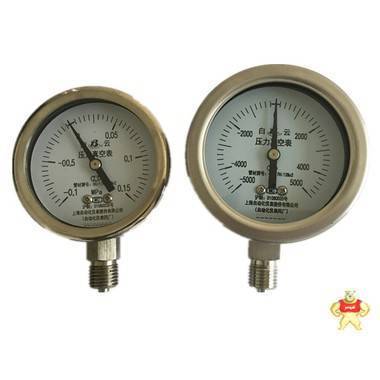 Y-60B-F不锈钢压力表 仪表,仪器,压力表,上海,仪器仪表